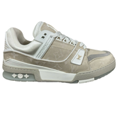 Louis Vuitton Trainer Sneaker White / Cream / Beige / Gray